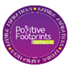 Positive Footrpints logo